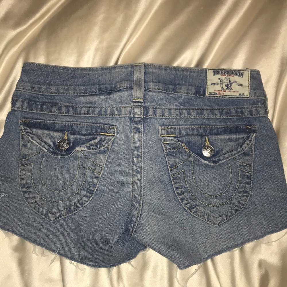 True Religion denim shorts
